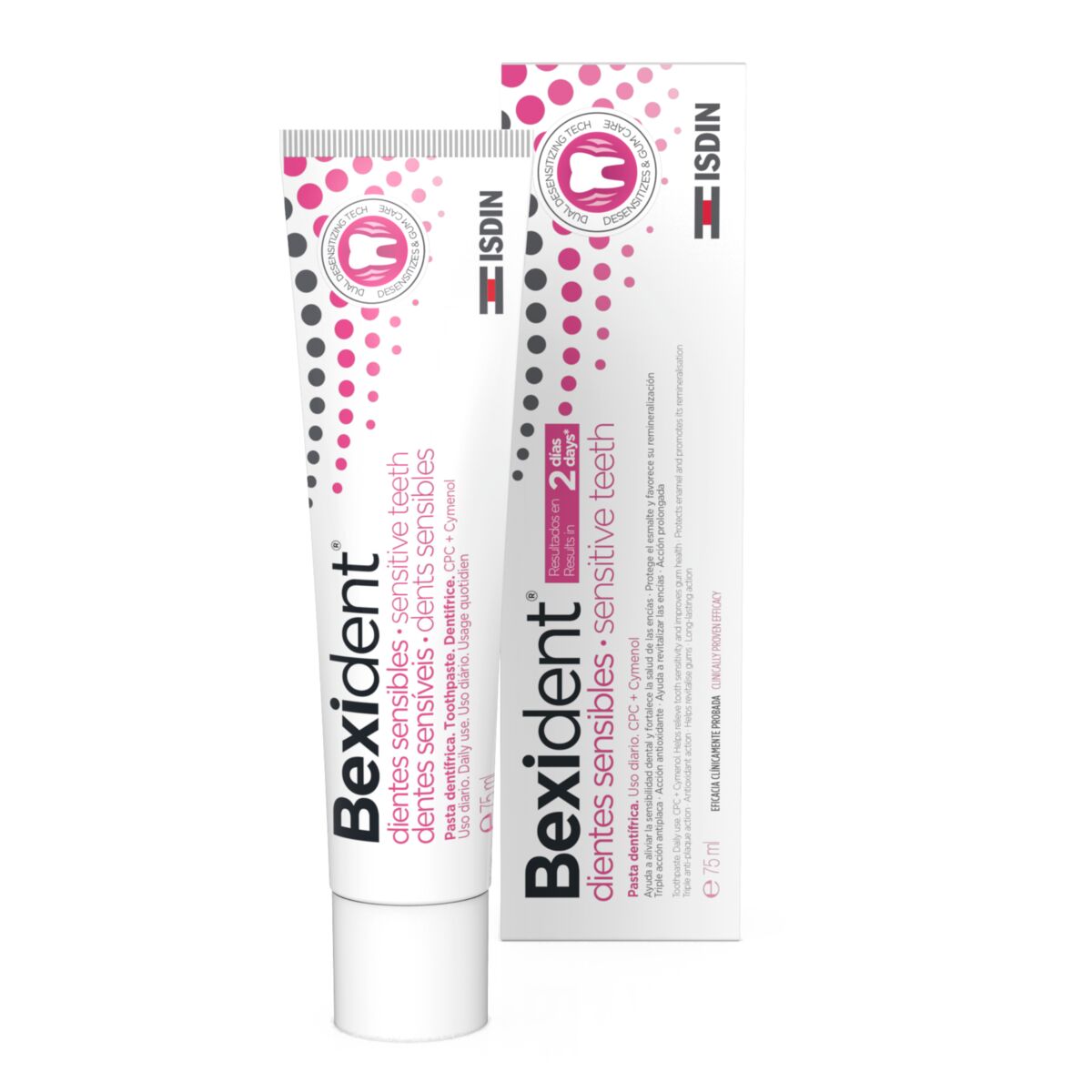 Isdin Bexident Dentes Sensíveis Pasta Dentífrica 75ml